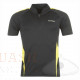 Carlton Aeroflow Shirt Heren Zwart Geel 