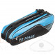 FZ Forza Tour Line 6-Racket Bag Zwart/Blauw
