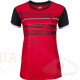 VICTOR T-Shirt Function Dames Rood 6079