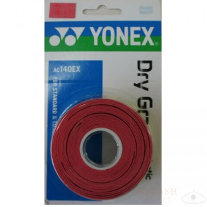 Yonex Dry Grap 3-pak AC140 Rood